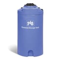 Pig PIG Double-Wall Chemical Storage Tank Blue ext. dia. 42.5" x 22" H PAK5112-BL